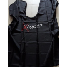 Fodrász beterítő hajvágó kendő Vágod logóval - fekete115×135cm - k135252000