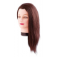 Fodrász Babafej 35-40cm hajjal - Emily Barcelona7000835 - 00624 + tartó 100% Human