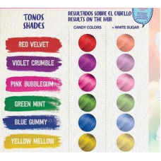 KIN Candy Colors Hajszínező extrém élénk és pasztell hajszínekhez