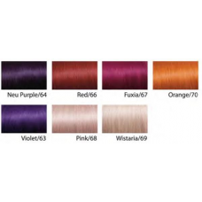 Euro SO.CAP Keratinos póthaj 50-55cm 10db fucsia/67 pink