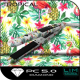 Beautiful Digitális hajvasaló szett gyémántporos lapokkal LIM-HAIR-pc5.0 Flamingo Tropical Diamond