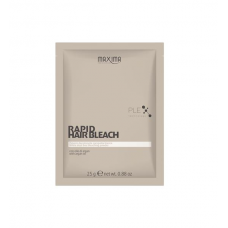 Hajszőkítés plex hajápolókkal Maxima Rapid Bleach Blue szett