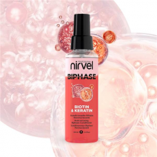 Nirvel Bi Phase keratinos kétfázisú hajkondícionáló hidratáló kifésülő spray töredezett hajra