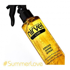 Nirvel Argan shine spray - Argánolajos pumpás hajfény spray
