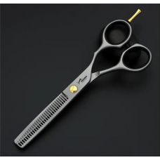 Ritkító fodrász olló - texturizáló Y.Leopard 6.0 Matt