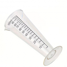 Mérőpohár kúpos tölcsér formával 100ml fodrászkellék Mérőpohár kúpos tölcsér formával 100ml fodrászkellék